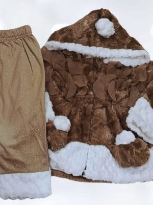 Coat Trouser Fabric Fur Fleece for Kids